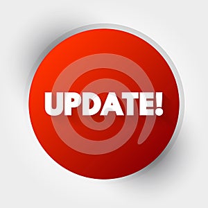 Update text, technology concept background