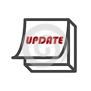 Update, Update Software icon, simple vector icon