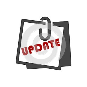 Update, Update Software icon, simple vector icon photo