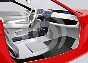 Update vehicle software just touch car`s center console screen