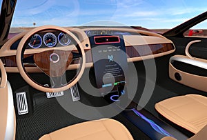 Update vehicle software just touch car's center console screen.