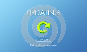 Updating Upgrade New Download Improvement Concept