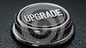 Upgrade button on modern control dial