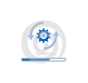 Upgrade software icon update program