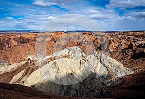 Upheaval Dome in Canyonlands National Park photo