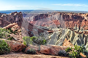 Upheaval Dome of Salt in Canyonlands National Park photo