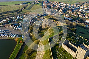 Uphill Hill and the Boatyard at Weston Super Mare