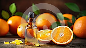 uplifting orange essential oil photo