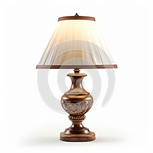 Uplight Lamp Isolated On White Background