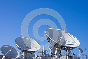 Uplink telecom facility dish