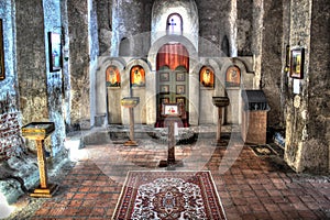 Uplistsikhe basilica interior