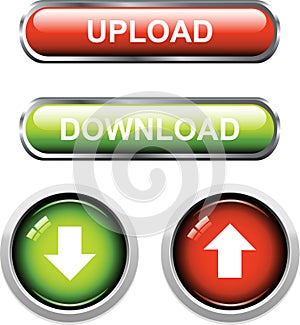 Upload / Download Buttons