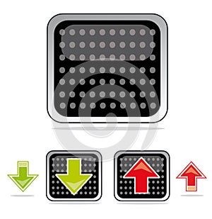 Upload & download icons