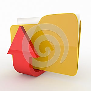 Upload folder icon