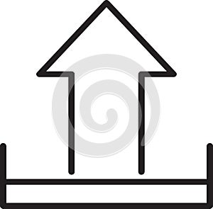 upload icon black and white vector graphics