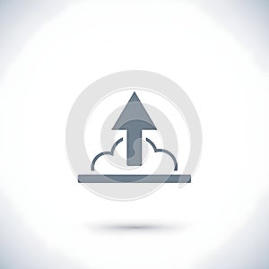 Upload Icon - Cloud Data Transfer