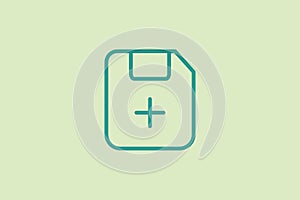 Upload icon. icon related to UI elements. suitable for web site, app, user interfaces,element, printable etc. line icon style.