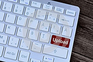 Upload on keyboard button