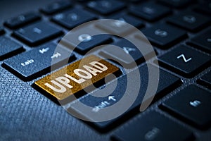 Upload keyword on keyboard
