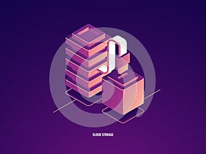 Upload and transfer data to the server room, cloud data storage and bigdata flow processing