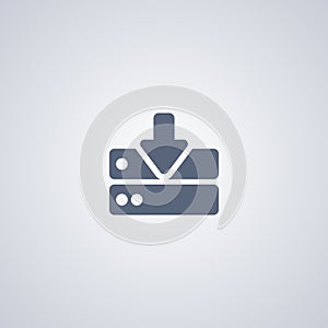 Upload , upload server, vector best flat icon