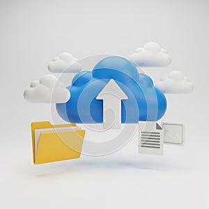 Uploading files to cloud storage