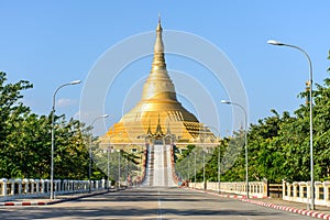 Uppatasanti Pagoda, Nay Pyi Taw, Myanmar photo