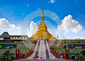 Uppatasanti pagoda in Naypyidaw city (Nay Pyi Taw), capital city of Myanmar (Burma).