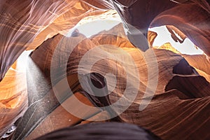 Upper Antelope canyon at Antelope national park