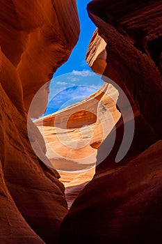 Upper Antelope Canyon, Lake Powell, Arizona, USA