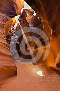 Upper Antelope Canyon in Page, Arizona, USA