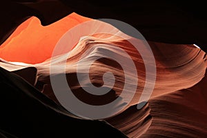 Upper Antelope Canyon Sandstone Abstract