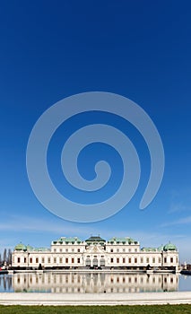 Upper Belvedere Palace in Vienna