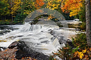 Upper Bond Falls in the Autumn