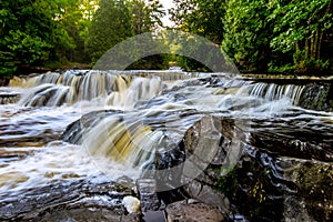 Upper Peninsula Michigan Waterfall Landscape photo