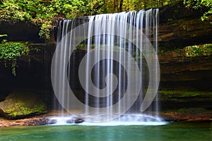 Upper Caney Creek Falls