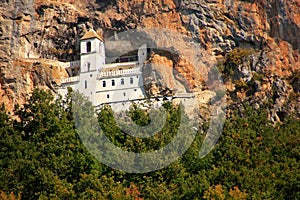 Upper church of Ostrog Monastery, Montenegro