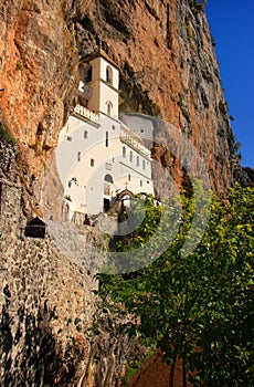 Upper church of Ostrog Monastery, Montenegro