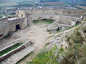 Upper courtyard of Spis Castle