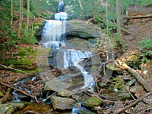 Upper Desoto Falls Georgia photo