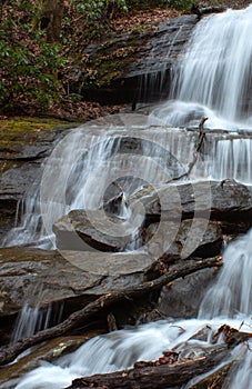 Upper DeSoto Falls, Lumpkin County, Georgia