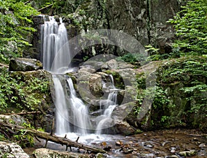 Upper Doyles River Falls in Shenandoah National Park