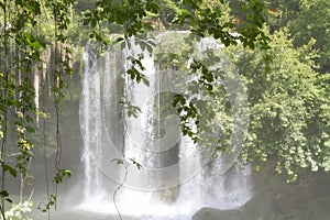 Upper Duden waterfalls in Antalya