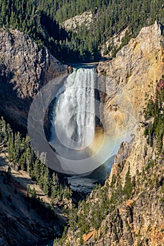 Upper falls of Grand Canyon of the Yellowston photo