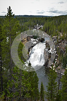 Upper Falls of the Grand Canyon of the Yellowstone