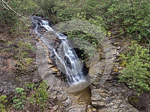 Upper Falls at Hanging Rock State Park