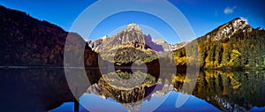 Upper Lake Panorama Reflections