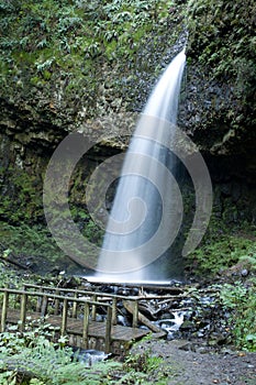 Upper Latourell Falls in Columbia Gorge