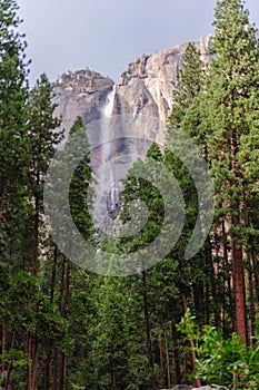 Upper and Lower Yosemite Falls