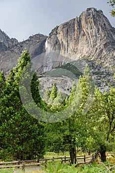 Upper and Lower Yosemite Falls